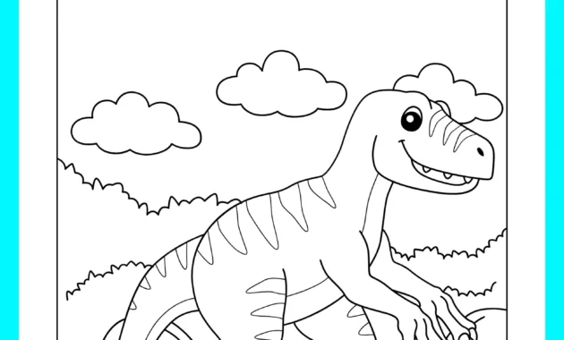 Worksheet Anak Seri Dinosaurus